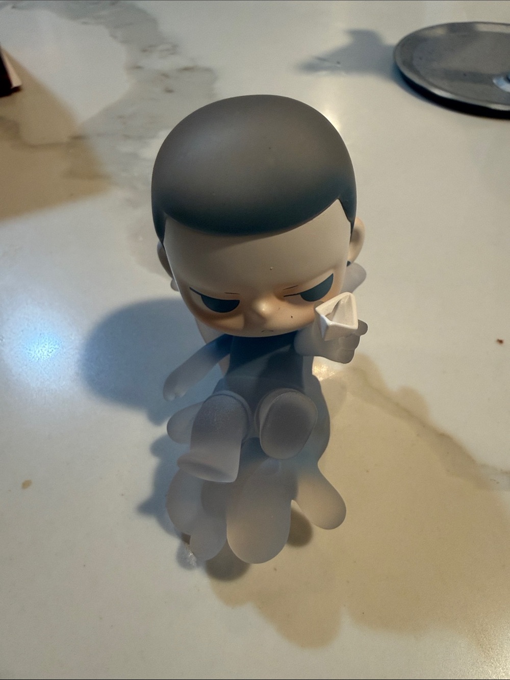KUBO SPACE 'Breathing In' Collectible Figure - Gray Gradient